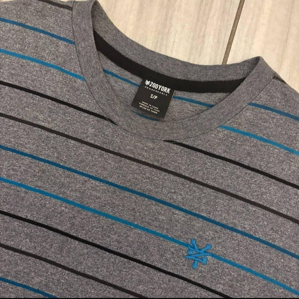 Zoo York Striped Crew Neck Tee